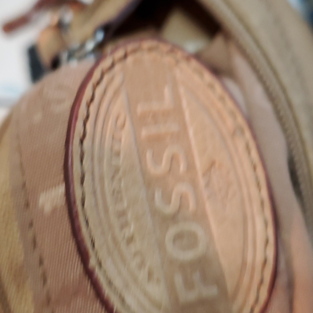 Fossil Patchwork Crossbody Vintage - image 4